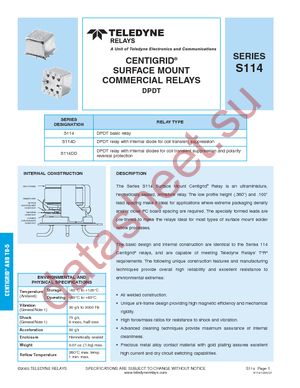 S114DD-5 datasheet  